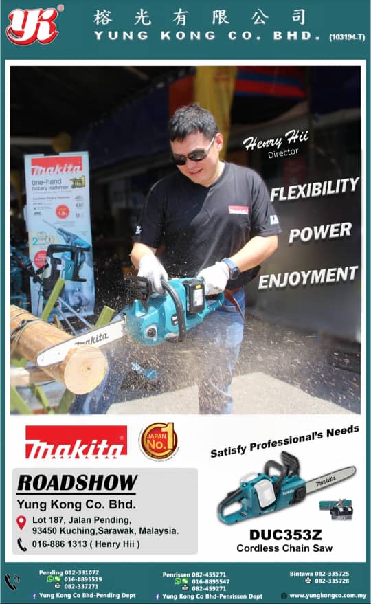 i simply love Makita, it gives me flexibility, Power, Enjoyment.