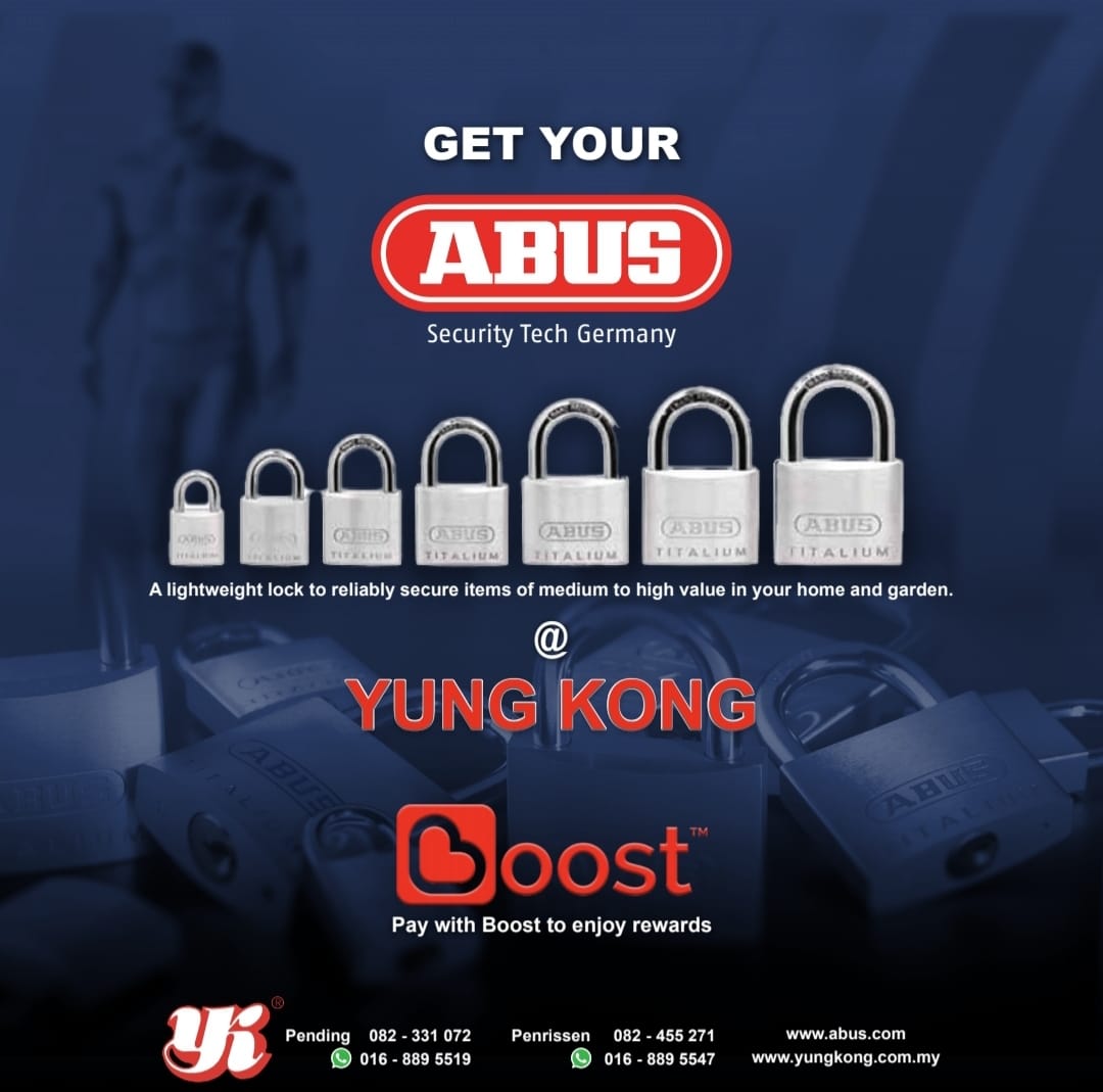 *ABUS* Lock at Yung Kong *Protect the one you love* _Security Tech Germany_